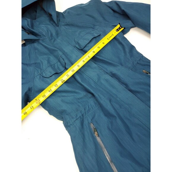 Merrell Xdry Waterproof Rain Jacket Coat Women's Size XS Blue Select Dry - Picture 6 of 9